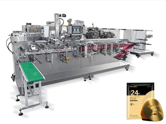 Kozmetik Fabrikası için VPD400 Tipi Dokuma Olmayan Yüz Maskesi Yapma Makinesi