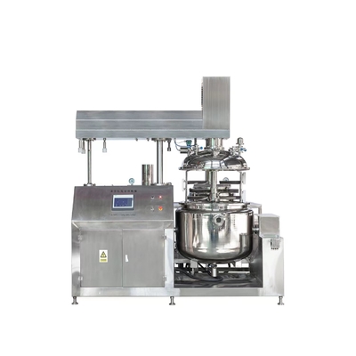 Yüksek Hızlı Vakum Emülsif Hydraulik Yükseltme Homogenizer Vakum Homogenizer Birim Vakum Homogenizer Kozmetik