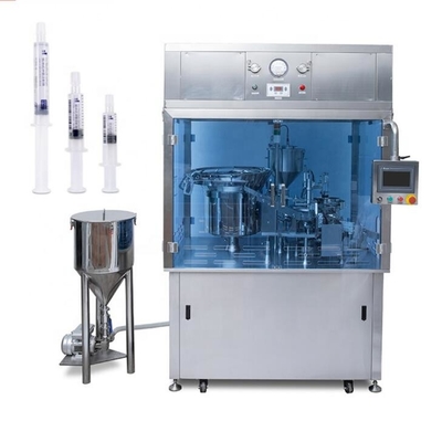 3ml 5ml 10ml 20ml Plastik Otomatik Ön Doldurulmuş Şırınga Doldurma Kaplama Makinesi