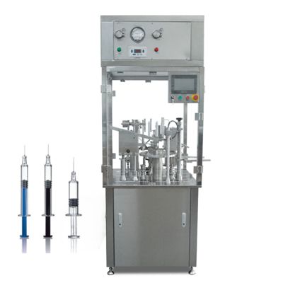 Yüksek viskozluklu kozmetik jel diş macunu kapağı tıkamak yem kilidi aşı şırıngası doldurma makinesi