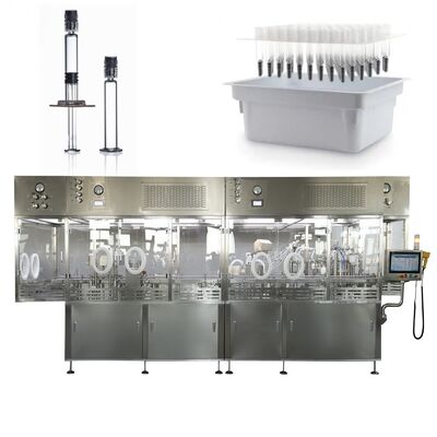 Automatic Liquid Pharmaceutical Prefilled Syringe Filling Machine Vacuum Aseptic Filling Line 