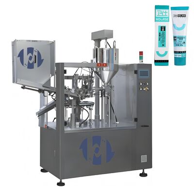 Kontrollü Otomatik Kozmetik Losyonlar El Temizleyici Gel Yağ Deri Bakım Ürünleri Krem Tüp Doldurma Makinesi Sızdırma Makinesi