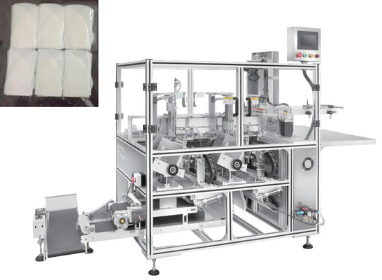 Yarı Otomatik Yüz Maskesi Katlama Makinesi 500 Kg Kozmetik Dolum Makinesi