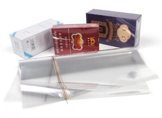 Otomatik Şeffaf Film Sarma Makinesi Yüksek Hızlı Yüksek Yapılandırma Selofan Film Paketleme Makinesi