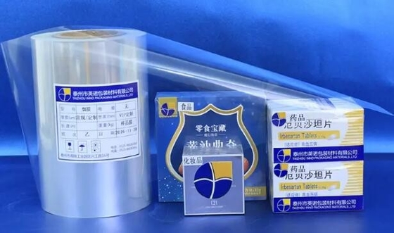 Otomatik Film Paketleme Makinesi 304 Paslanmaz Çelik Kapak PLC Kontrol Sistemi