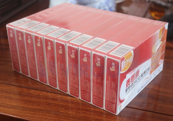 PVC BOPP Film Sigaraları Selofan Sarma Makinesi Otomatik Besleme