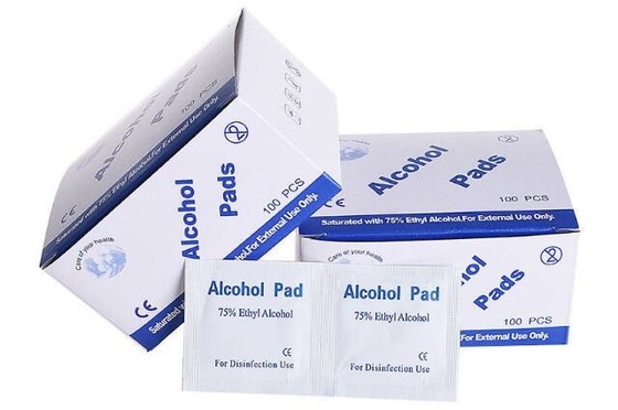47*50mm Alkol Pedi Paketleme Makinası 1000pcs/Dk Otomatik Medikal