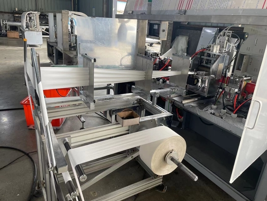 Kolay Taşıma Tek Poşet 4 Yan Mühür Islak Mendil Alkol Swab Pad Paketleme Makinesi Yapma