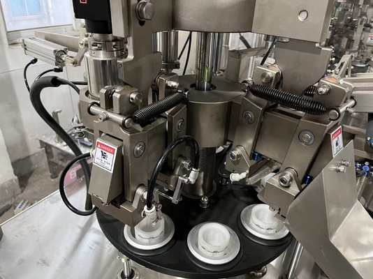 Kozmetik Şampuan Tüpü Dolum Kapama Makinesi Plastik Bileşik Boru 0.6 MPa
