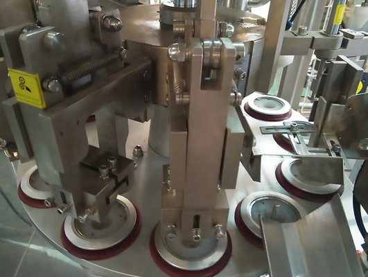 Metal Diş Macunu Yumuşak Krem Yapıştır İçin Tam Otomatik Tüp Dolum Makinesi