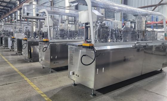 Profesyonel Tek Parça Islak Mendil Yapma Makinesi Dört Taraflı Sızdırmazlık Doku Paketleme Ekipmanları