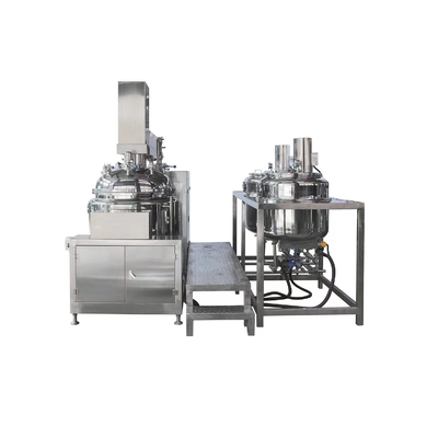 Kimyasal Karıştırma Makineleri 200-500l Kremler Homojenizatör Merhem Vakum Emülgatör Emülgatör Karıştırıcı Kozmetik Krem Yapımı