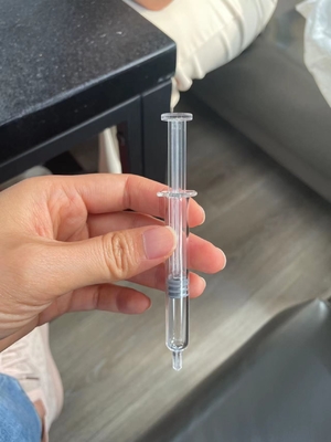 Otomatik çalıştırma için PLC Kontrollü Ön Doldurulmuş Şırınga Doldurma Makinesi