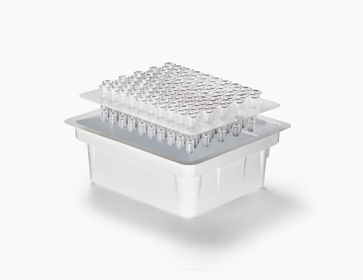 Küçük Kapasite Tam Otomatik 3ml 5ml 10ml Tıbbi Gel Ön Doldurulmuş Şırınga Sıvı Ürün Doldurma Makinesi