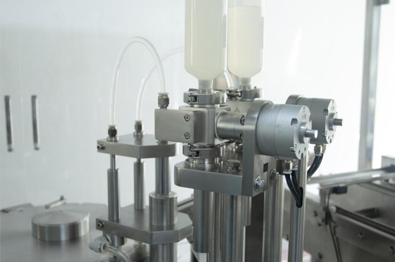 Otomatik çalıştırma için PLC Kontrollü Ön Doldurulmuş Şırınga Doldurma Makinesi