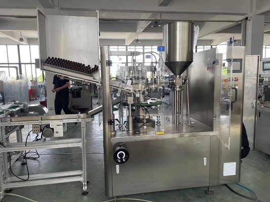 Otomatik plastik tüp doldurma ve mühürleme makinesi