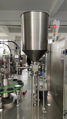 Otomatik yüksek hızlı vücut kremi losyon yumuşak tüp dolguyu kapatıcı diş macunu için plastik tüp dolgu ve kapatma makinesi