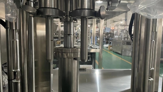 Alüminyum kozmetik krem tüpleri için otomatik yumuşak plastik tüp doldurma ve mühürleme makinesi