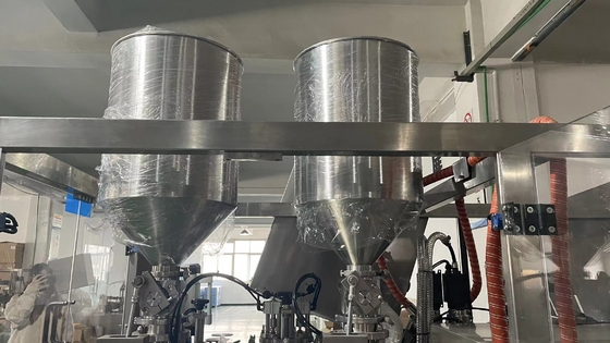 Kozmetik krem diş macunu Plastik tüp dolgu ambalaj doldurma ve mühürleme makinesi