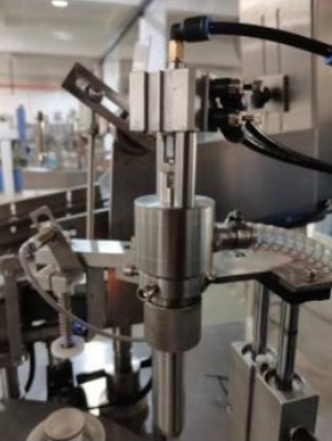 Losyon Kozmetik Krem Elektrik Alüminyum Plastik Yumuşak Tüp Yarım Otomatik Doldurma ve Dükkanlama Makinesi