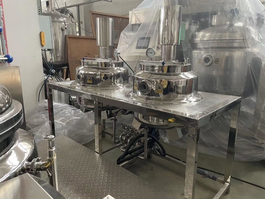 Kozmetik losyon kremi pasta homogenizer vakum homogenize emülsiför karıştırıcı yüz kremi losyon karıştırma makinesi