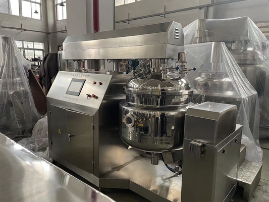 Kimyasal sıvı sabun makinesi homogenizer karıştırıcı kozmetik ısıtma paslanmaz çelik çift ceketli karıştırma tankı