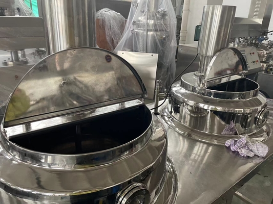 Vakum karıştırıcı homogenizer pasta karıştırma tankı, vücut losyonu ve krem yapma makineleri