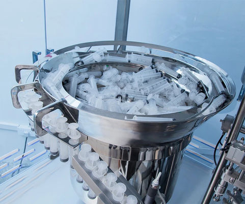 Otomatik Önceden Doldurulmuş Şırınga Dolum Makinesi 220V 380V CE Sertifikalı