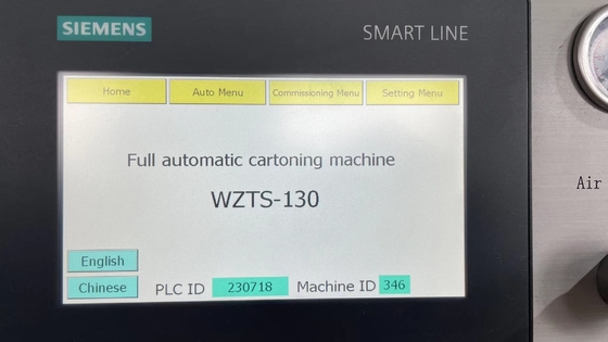 Tam Otomatik Yüksek Hızlı Karton Kutusu Paketleme Şişeleri Sabun Kutusu Kartonlama Makinesi