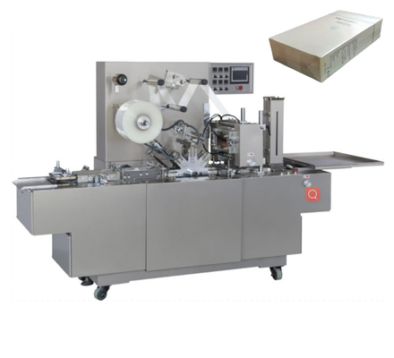 CE Standart Cellophane Film Paketleme Makinesi / 3d Cellophane Film Sarma Makinesi