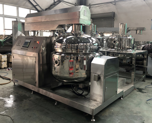 Kozmetik losyon kremi pasta homogenizer vakum homogenize emülsiför karıştırıcı yüz kremi losyon karıştırma makinesi