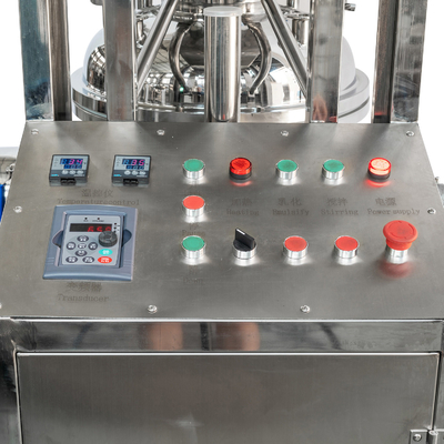 Yüksek kaliteli 50 100 200 litre homogenizer kozmetik krem losyon vakum homogenize emülsif karışımcısı