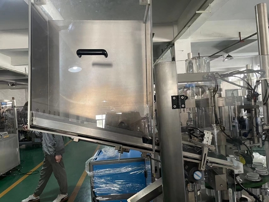 PLC Denetimli Dokunmatik Ekran Yumuşak Tüp Doldurucu Doldurucu 50 ila 220 mm'lik Laminatlı Tüpler İçin
