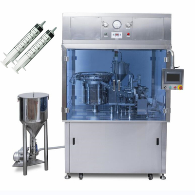0.5- 80ml Kapasite dolgu hapı doldurma makinesi Siemens PLC Kontrol Sistemi Bir nozzle