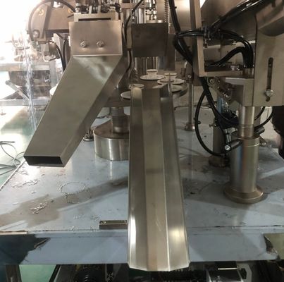 Otomatik yumuşak plastik tüp dolum ve mühürleme makinesi alüminyum kozmetik krem ​​tüpü diş macunu tüpü dolum makinesi