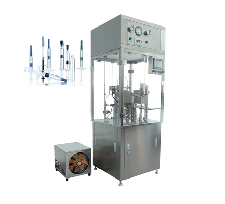 Otomatik Üreticiler Cam Gel Ön Doldurma Tuşlama Vaksin Şırınga Doldurma Makinesi