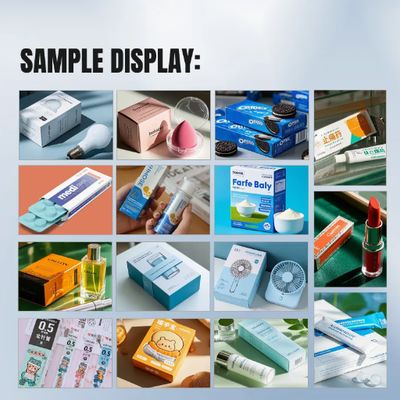 Otomatik Gıda Kurabiye Atıştırmalık Kutusu Kartonlama Makinesi Kutu Paketleme Makinesi