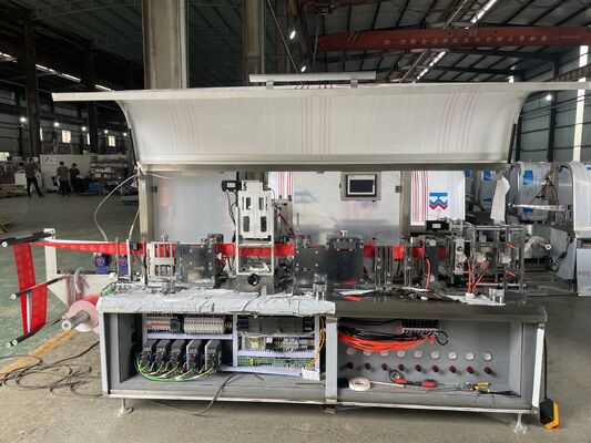 Otomatik Tek Yapraklı Islak Doku Paketleme Makinesi 3/4 Yan Dükkanlı Paketleme Makinesi