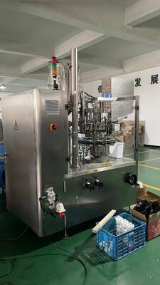 Otomatik Yüksek Hızlı Laminasyonlu Diş Mağazası Tüp Doldurma ve Sıfırlama Makinesi
