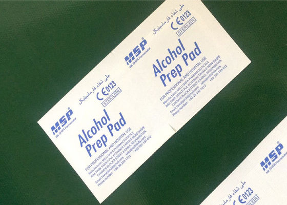 Islak Mendil Dezenfekte Etme Alkol Tampon Paketleme Makinesi 80-100 torba / dak
