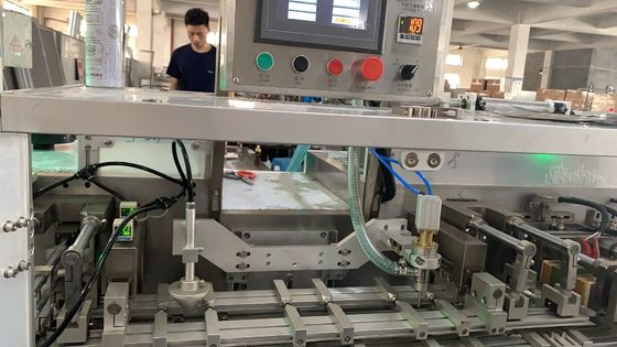 Kozmetik İçin 60 Torba / Min Yarı Otomatik Düz Çanta Yüz Maskesi Dolum Makinesi