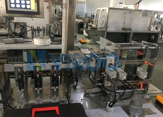 Alkollü Islak Mendil Paketleme Makinası Yatay 4 Katlama Dikey 8 Katlama