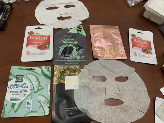 0.6Mpa 200mm 30 torba/Dak nemlendirici ve yatıştırıcı maske paketleme makinesi