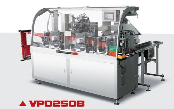 PLC Yatay 120 torba / Min Islak Mendil Yapma Makinesi, ısırma önleyici mendil yapma makinesi