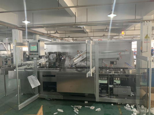 AISI 304 Otomatik Kutu Paketleme Makinası PLC Kontrollü 120 Kutu/Dakika