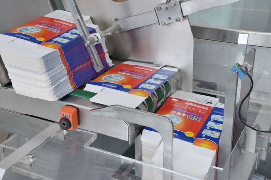 1 Katlı Sürekli Blister Kutu Kartonlama Makinesi 180L/Dk