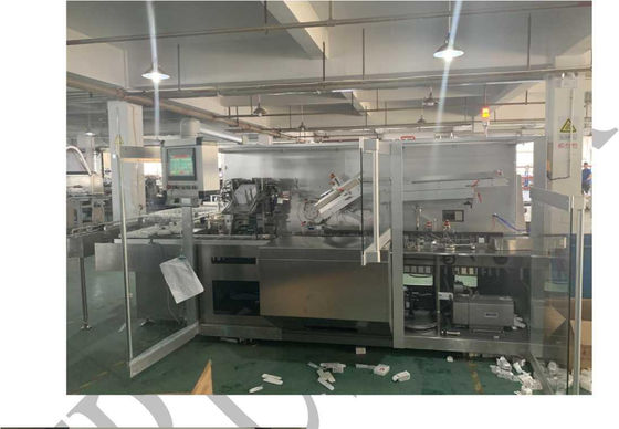AISI304 Otomatik Kartonlama Makinası 120 Kutu/Dk Kaplama