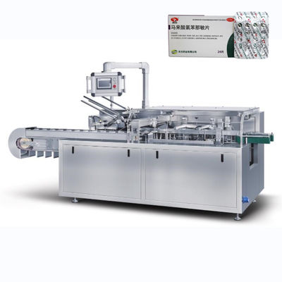 Otomatik Yatay Tablet Kapsul Karton Kutusu Paketleme Makinesi Blister Board Plate Tray Karton Paketleme Makinesi