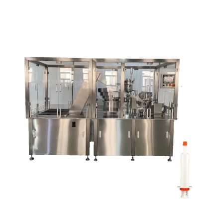 Tam Otomatik 380V Şırınga Enjektör Dolum Makinesi